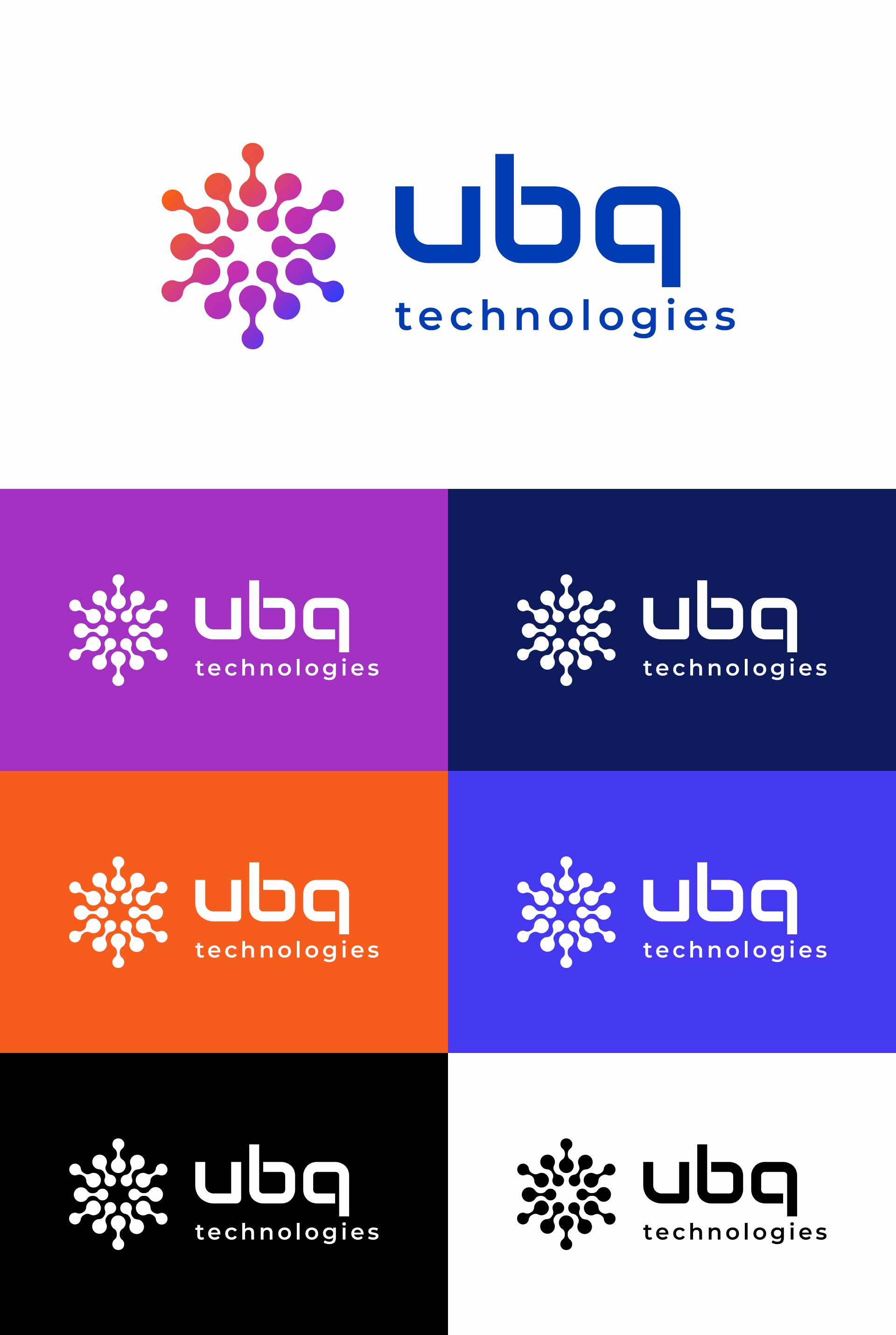 UBQ Technologies global IT solutions brand logo