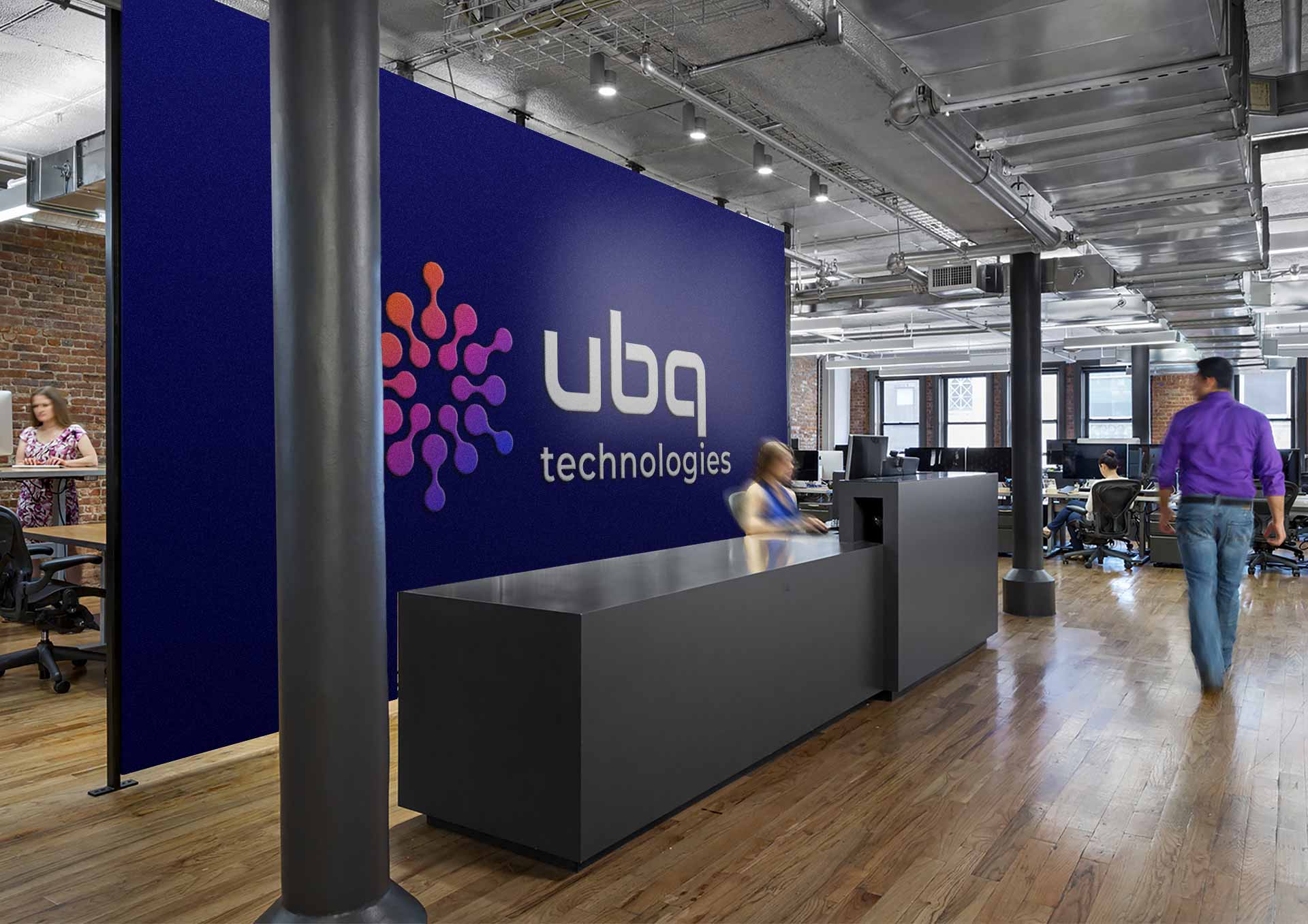 UBQ Technologies information technology branding office